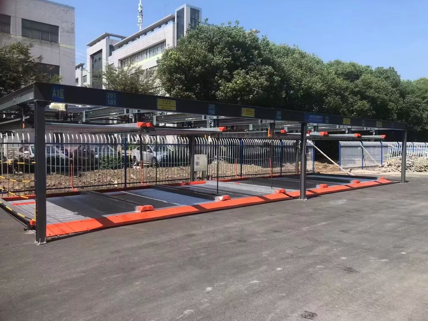Second floor lifting and lateral movement